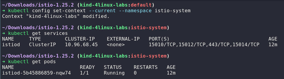 Istio-System Service